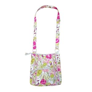 Vera Bradley Little Hipster Crossbody Purse in Make Me Blush Pattern
